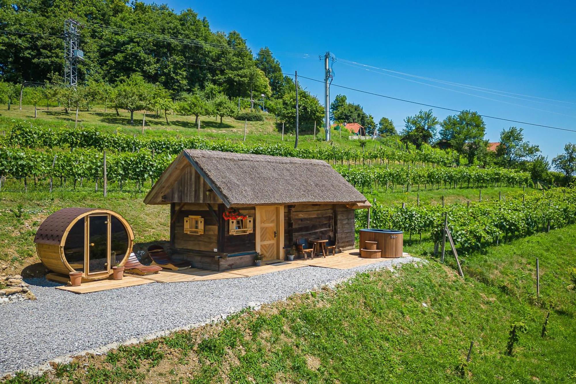 Vineyard Cottages Skatlar - Happy Rentals Otocec Exterior photo